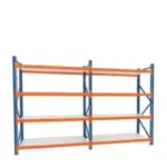 Професионален рафт за съхранение L3900x600xH2000, 4000 кг.
