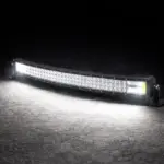Извита LED светлинна греда – три реда LED, 32 инча, 405W - Image 4
