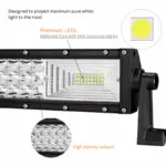 Извит LED бар – три реда LED диоди, 52 инча, 675W - Image 4