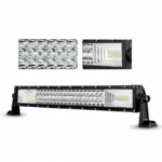 Прав LED бар – три реда LED диоди, дизайн в стил Hummer, 14 инча, 162W - Image 2