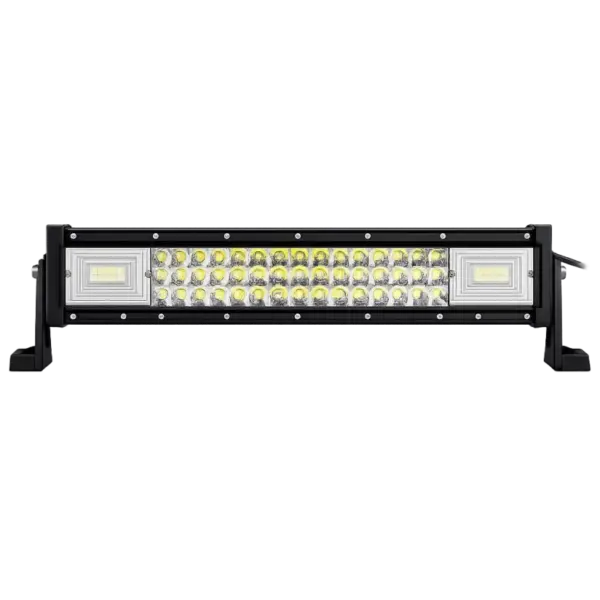 Прав LED бар – три реда LED диоди, дизайн в стил Hummer, 14 инча, 162W