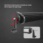 Прав LED бар – три реда LED, дизайн в стил Hummer, 50 инча, 648 W - Image 3
