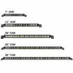 LED Slim 6D светлинна лента – уникална оптична леща, 13 инча, 36W, Off-Road - Image 3