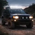 Тънка LED светлинна греда 6D – единична оптична леща, 38 инча 108W Off-Road - Image 4