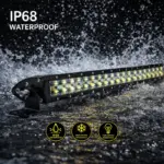 LED Slim 6D светлинна греда 42 инча 324W – Двойни лещи, тънък профил - Image 3