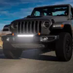 LED Slim 6D светлинна лента – уникална оптична леща, 7 инча, Off-Road, 18W - Image 3