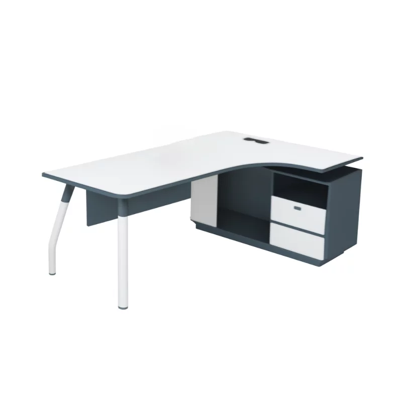 birou-modern-cu-suport-metalic-si-rafturi-integrate-w1600d1200h750-4159__w800_h800_c Бюро Evelin с метална конструкция и вградени рафтове – размери: Ш1600 × Д1200 × В750 мм - Image 1