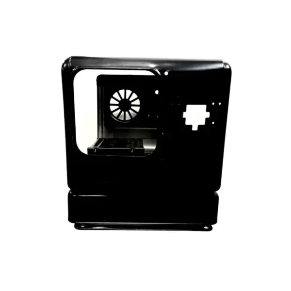 Черен метален корпус, подходящ за квадратни дизелови печки  Smart Heater.
