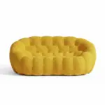 Диван Bubble Comfort – 2 места, висококачествена пяна, компресиран, без необходимост от монтаж - Image 2