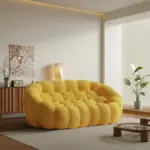 Диван Bubble Comfort – 2 места, висококачествена пяна, компресиран, без необходимост от монтаж - Image 3