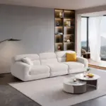 Диван Nova Comfort – 3 места, висококачествена пяна, компресиран, без необходимост от монтаж - Image 3
