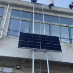 Подвижна количка от стомана за повдигане на стоки и фотоволтаични панели, съвместима с електрическите подемници LIFT10 и LIFT10-12M.
