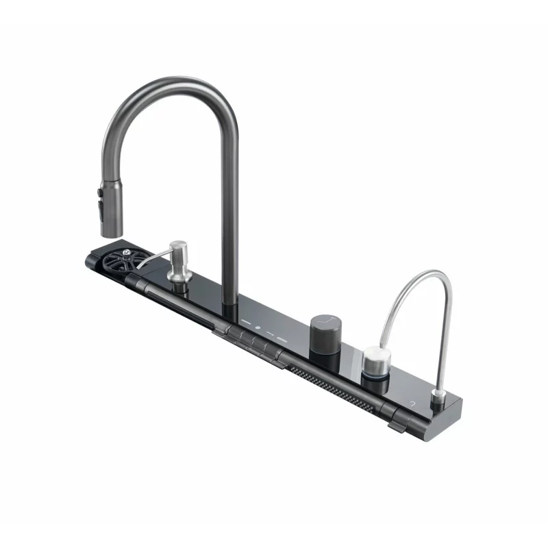 clone-consola-multifunctionala-dotata-cu-baterii-si-accesoriidisplay-digital-led-culoare-negru-compatibila-cu-chiuveta-ab7546d-a-6-3-blk-990__w800_h800_c Мултифункционална конзола, оборудвана с батерии и аксесоари, цифров LED дисплей, цвят: черен, съвместима с мивка AB8046D-A-6-3-BLK. - Image 1