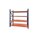 Професионален рафт за съхранение  Д1500x500xВ2000, 400 кг