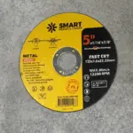 Диск за рязане на неръждаема стомана и метал T41, 125mm x 1.6mm x 22.23mm – плосък диск - Image 3