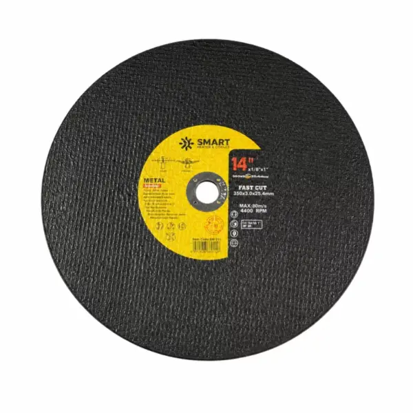 Режещ диск за неръждаема стомана и метал T41, 350mm x 3.0mm x 25.4mm – плосък диск