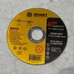 Диск за рязане на неръждаема стомана и метал T41, 115mm x 1.2mm x 22.23mm – плосък диск - Image 3