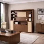 Архивен шкаф SMART HEATER с декоративен долен шкаф – дъб кафяв - Image 3