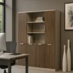 Шкаф с четири врати от меламинов ПДЧ – W1600D400H2000 - Image 3