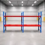 Разширение за професионален складов стелаж – 2 нива, 500 кг/ниво – L2000 × 600 × H2000, обща товароносимост 1000 кг - Image 3