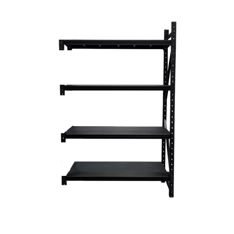 extensie-raft-profesional-pentru-depozitare-l1200-x-l400-x-h2000-mm-100kgnivel-black-5955__w800_h800_c Разширение за професионален складов стелаж – 1200 × 400 × 2000 мм – 100 кг/ниво – черен - Image 1