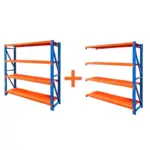 Разширение – Професионален рафт за съхранение L1500 x Ш500 x В2000 – 400 кг - Image 2