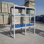 Разширение за професионален складов стелаж – L1000 × 600 × H2000 – товароносимост 600 кг – 3 нива - Image 3