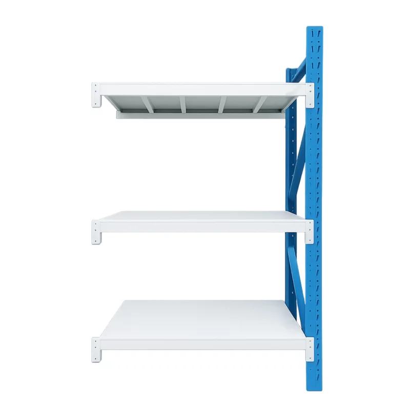 extensie-raft-profesional-pentru-depozitare-l930xl600xh2000-600kg-3-nivele-432__w800_h800_c Разширение за професионален складов стелаж L1000 × 600 × H2000 – товароносимост 600 кг – 3 нива - Image 1