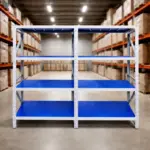 Разширение – професионален складов стелаж – L1000×Ш600×В2000 – 800 кг – 4 нива - Image 3