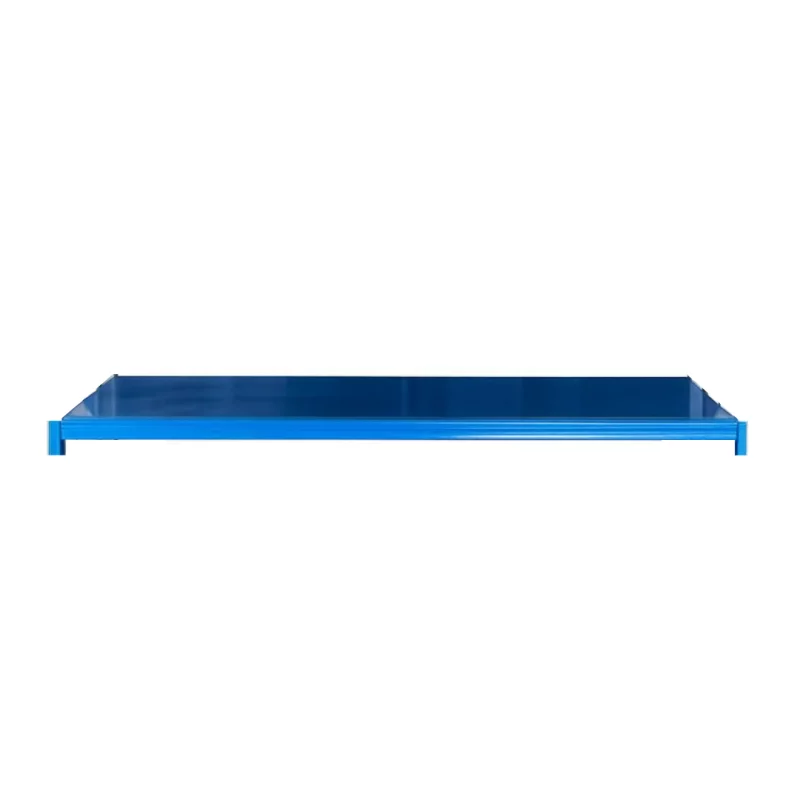 extra-polita-pentru-raft-profesional-200kg-traversa-albastrablue-polita-alba-white-8851__w800_h800_c Допълнителен рафт за професионален стелаж 200KG – СИН - Image 1