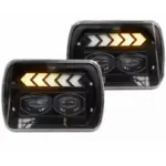 Фар F.TYP 11-OFF ROAD: 7"/45W / 5X7 (инча)/12V-24V/2700LM/ IP 67 Водоустойчив, Динамична сигнализация - Image 8
