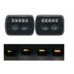 Фар F.TYP 11-OFF ROAD: 7"/45W / 5X7 (инча)/12V-24V/2700LM/ IP 67 Водоустойчив, Динамична сигнализация - Image 7