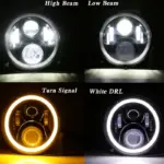 Фар F.TYP 4-OFF ROAD: 7"/75W / 12V-24V /10 000LM /IP 68 Водоустойчив - Image 5