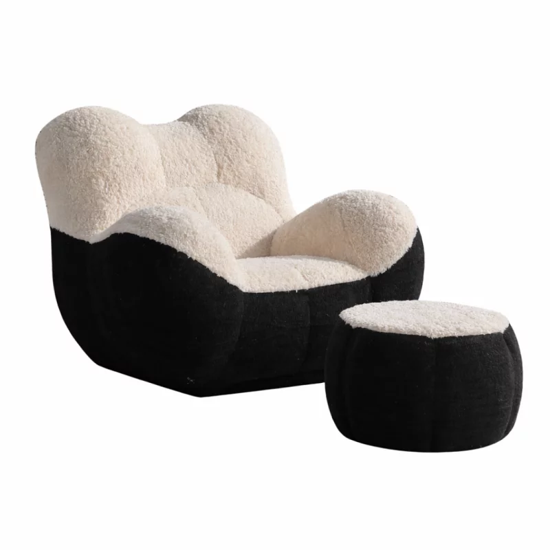 fotoliu-cu-taburet-din-spuma-poliuretanica-w3350material-textil-compresat-2840__w800_h800_c Фотьойл Relax Nest с табуретка – висококачествена пяна, компресиран, без необходимост от монтаж - Image 1