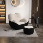 Фотьойл Relax Nest с табуретка – висококачествена пяна, компресиран, без необходимост от монтаж - Image 5