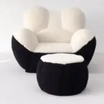 Фотьойл Relax Nest с табуретка – висококачествена пяна, компресиран, без необходимост от монтаж - Image 2