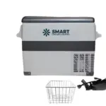 Автомобилен хладилник с компресор Smart Cooler CF45, 12/24 V, с LCD дисплей и Bluetooth.