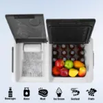 Авто хладилник с компресор и машина за лед Smart Cooler 36L, 12-24V, LCD дисплей - Image 3