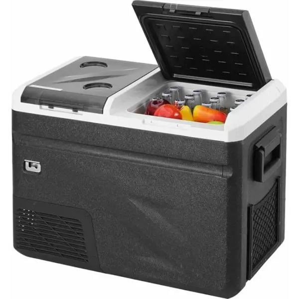Авто хладилник с компресор и машина за лед Smart Cooler 36L, 12-24V, LCD дисплей