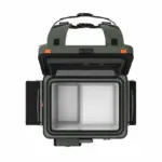 Преносим хладилник тип раница 16 L - 37 x 29 x 41 см, тъмнозелен - Image 4