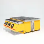 Скара - JDCLX-01, 3 горелки, газ, размери 500 X 410 X 170 mm, неръждаема стомана - Image 4