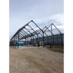 Метални промишлени/селскостопански навеси от поцинковани метални профили