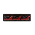 Стоп светлина P.TIP66-OFF ROAD: 12V-24V, IP 67 водоустойчива