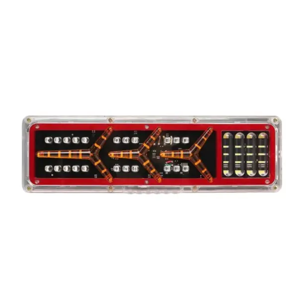 Стоп светлина P.TIP71-OFF ROAD: 46 sm /12V-24V /IP 67 Водоустоичива