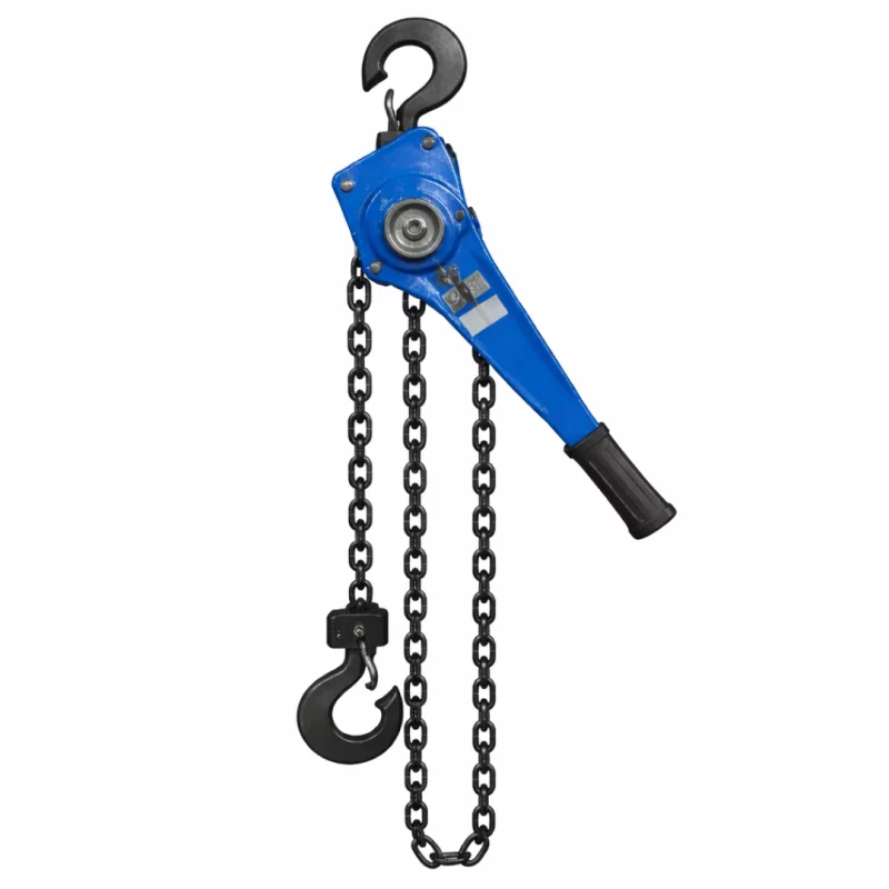levier-manual-de-ridicare-cu-lant-pentru-sarcini-de-1-tona-lungime-lant-3m-4802__w800_h800_c Ръчен лебедка с верига за товари до 1 тон – Дължина на веригата 3 м - Image 1