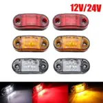 Бели маркиращи светлини P.TIP57ALB-OFF ROAD: 12V-24V / IP67 Водоустойчиви - Image 5