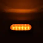 Жълти габаритни светлини P.TIP53 YELLOW-OFF ROAD: 6"/ 12V-24V/ IP 67 Водоустойчив - Image 3