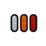 Червени габаритни светлини P.TIP53ROSU-OFF ROAD: 6"/ 12V-24V/ IP 67 Водоустойчив - Image 5