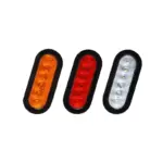 Червени габаритни светлини P.TIP53ROSU-OFF ROAD: 6"/ 12V-24V/ IP 67 Водоустойчив - Image 6