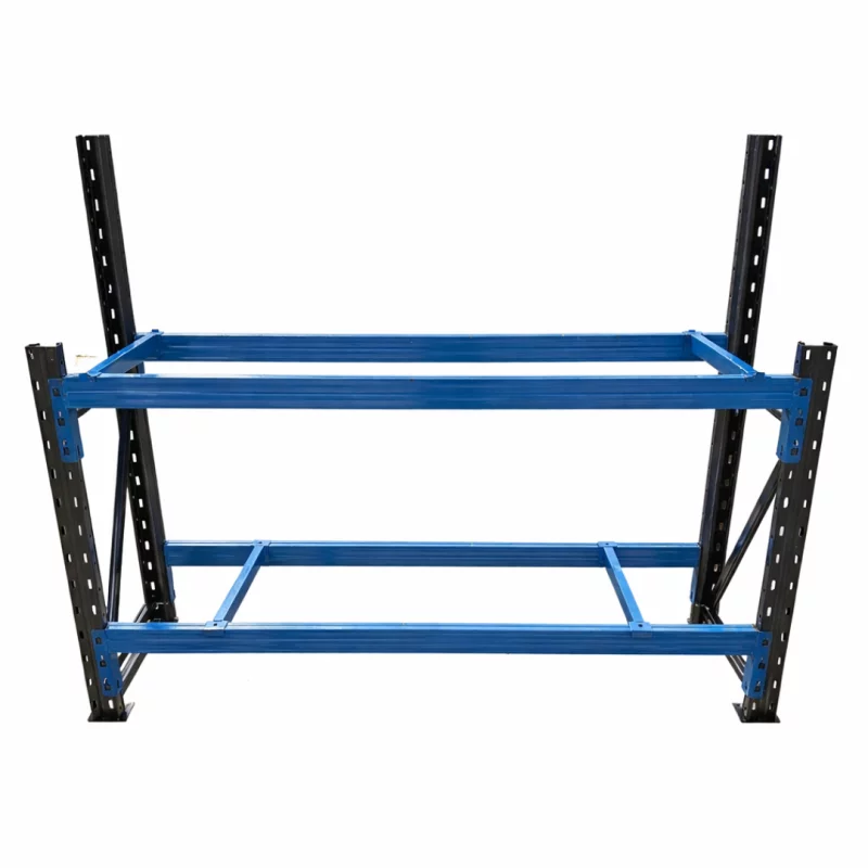 masa-de-lucru-industriala-cu-cadru-superior-pentru-panou-dimensiuni-l2000-d600-h10001500-mm-capacitate-1000-kgnivel-blue-5096__w800_h800_c Индустриална работна маса с горна рамка за панел, размери: Д2000 × Ш600 × В1000/1500 мм, капацитет: 1000 кг/ниво – Сиво и синьо - Image 1